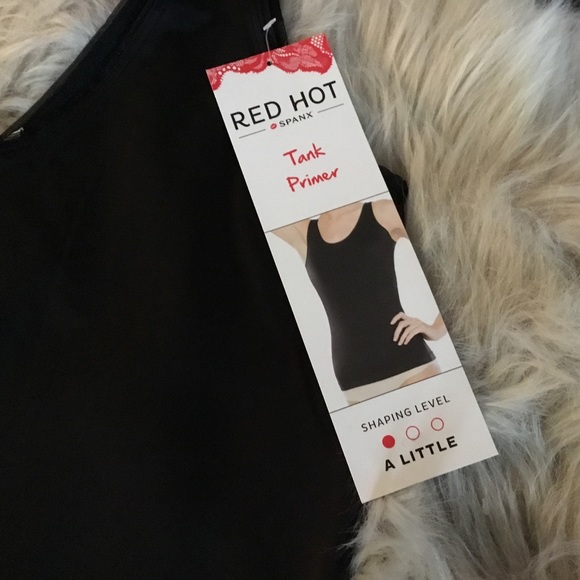 Spanx Reversible Neckline Tank Top Medium Black - Picture 3 of 5